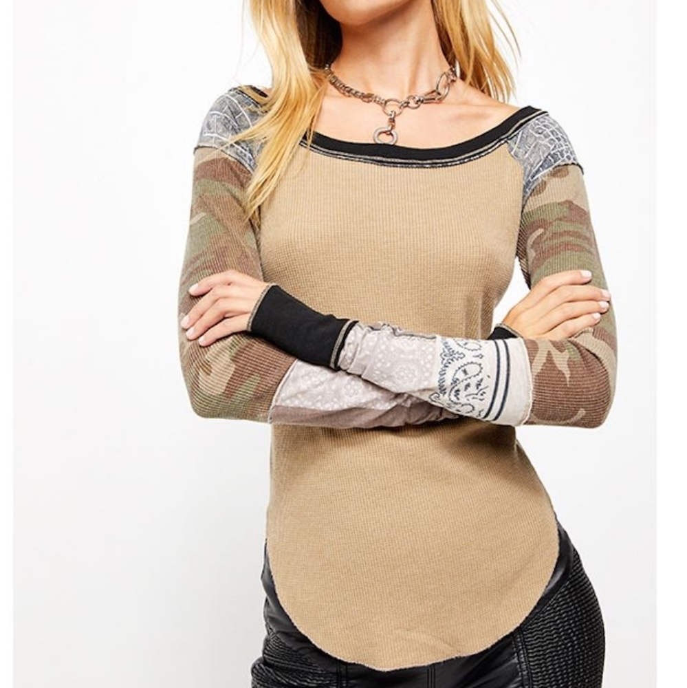 Free People Bright Side Thermal Top